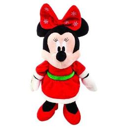 Kids Preferred - Disney Mickey Mouse & Friends Minnie Mouse Holiday Plush Toy by Kids Preferred